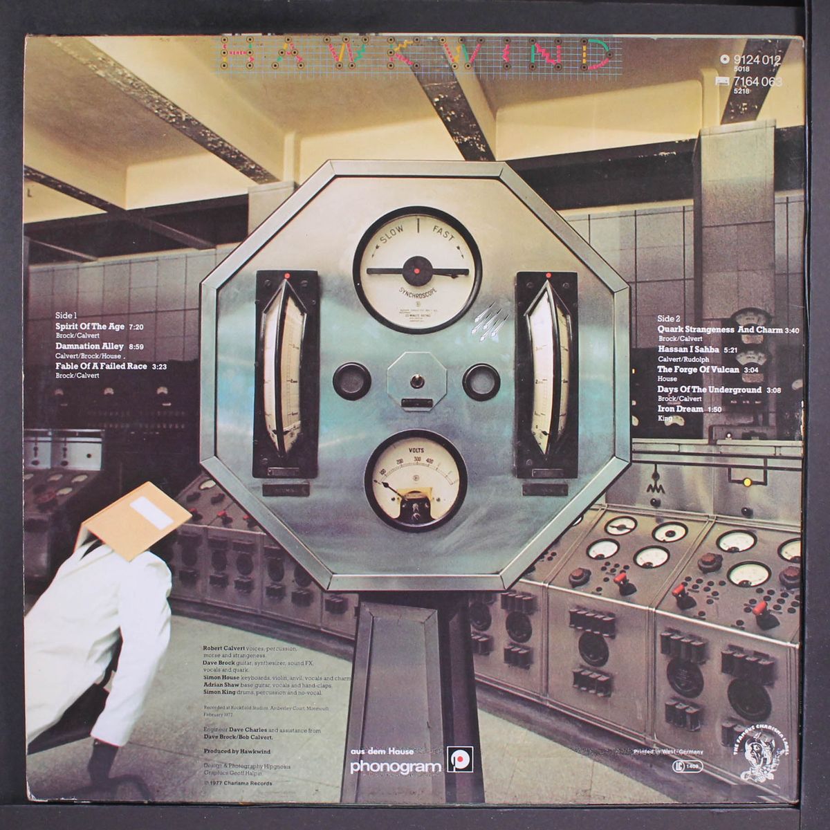 quark strangeness and charm by HAWKWIND