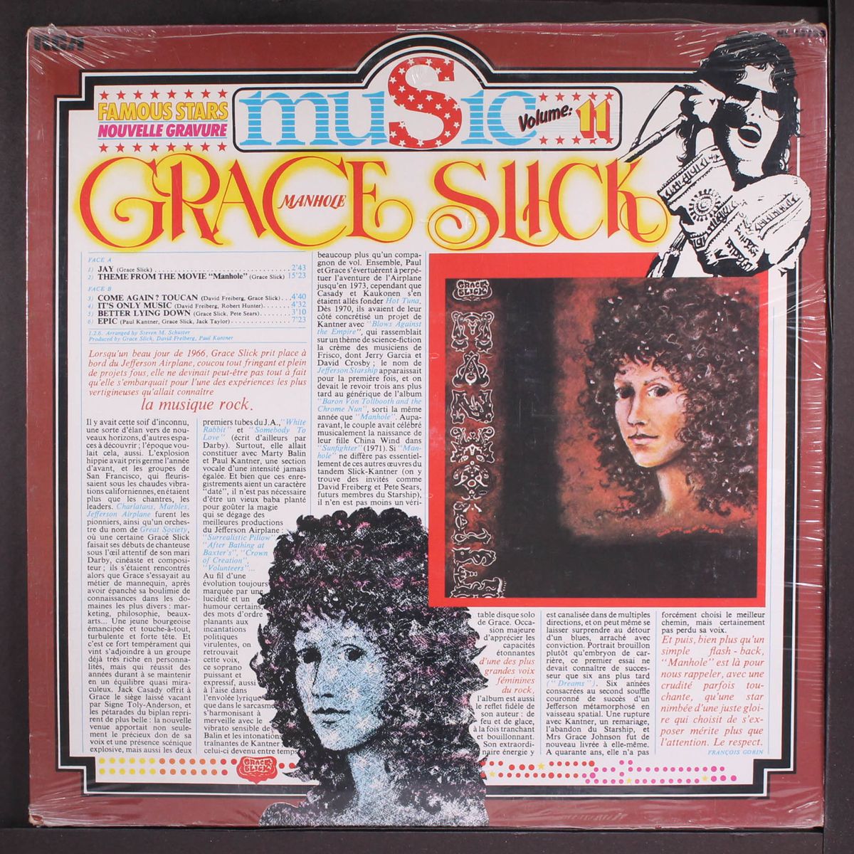 manhole by GRACE SLICK