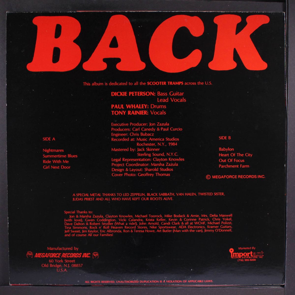 the beast is...back by BLUE CHEER
