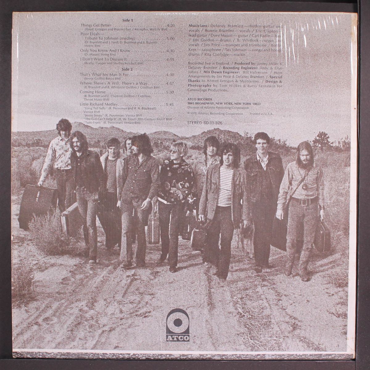 on tour with eric clapton by DELANEY & BONNIE & FRIENDS