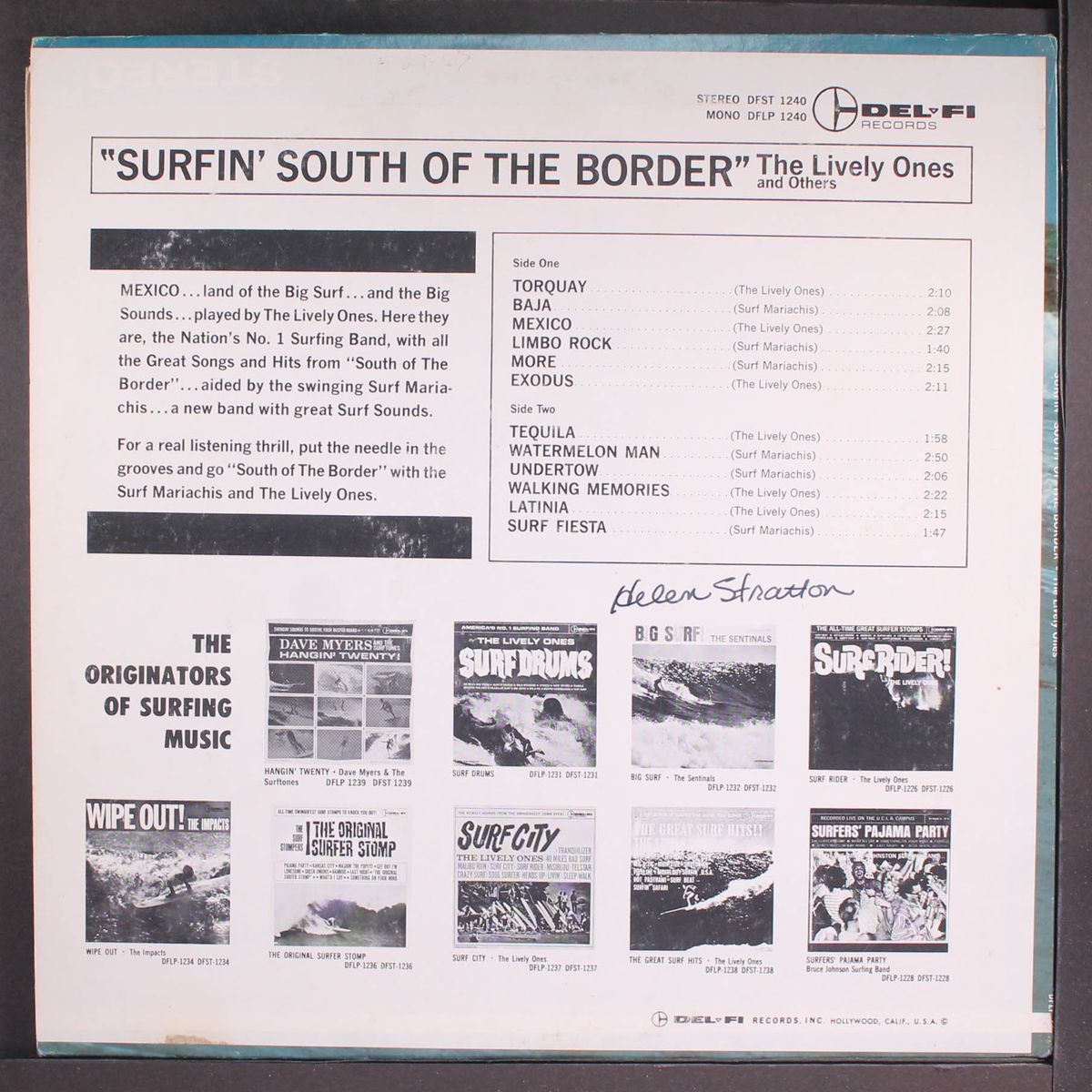 surfin' south of the border by LIVELY ONES