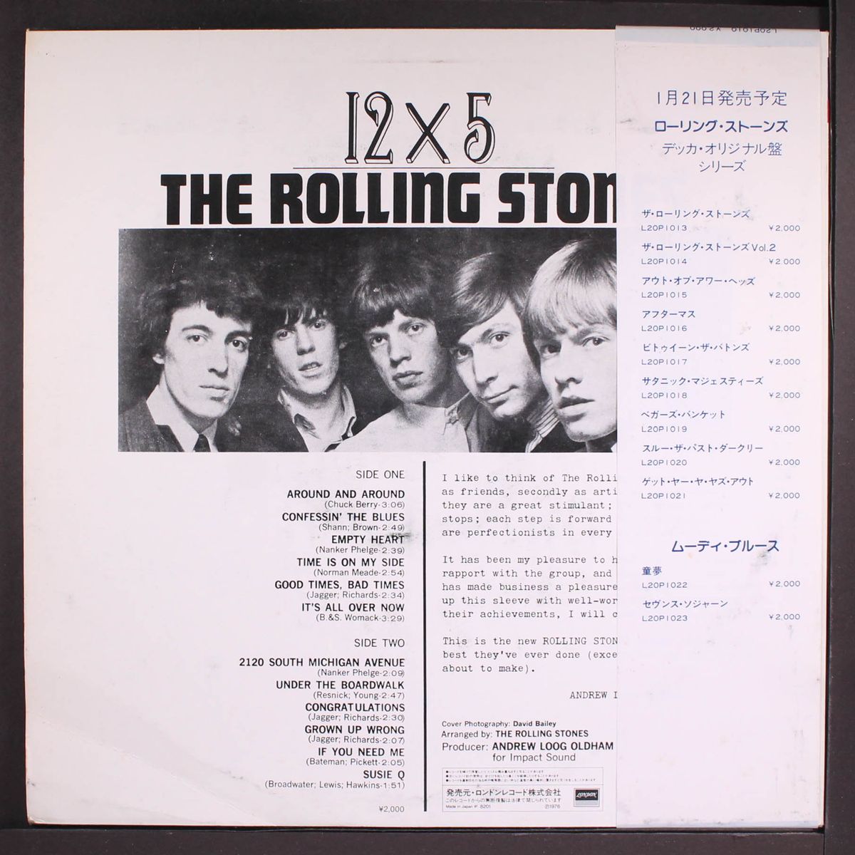 12 x 5 by ROLLING STONES