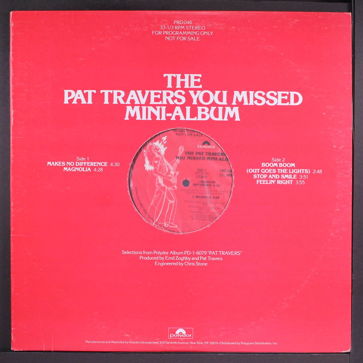 the pat travers you missed mini-album by PAT TRAVERS