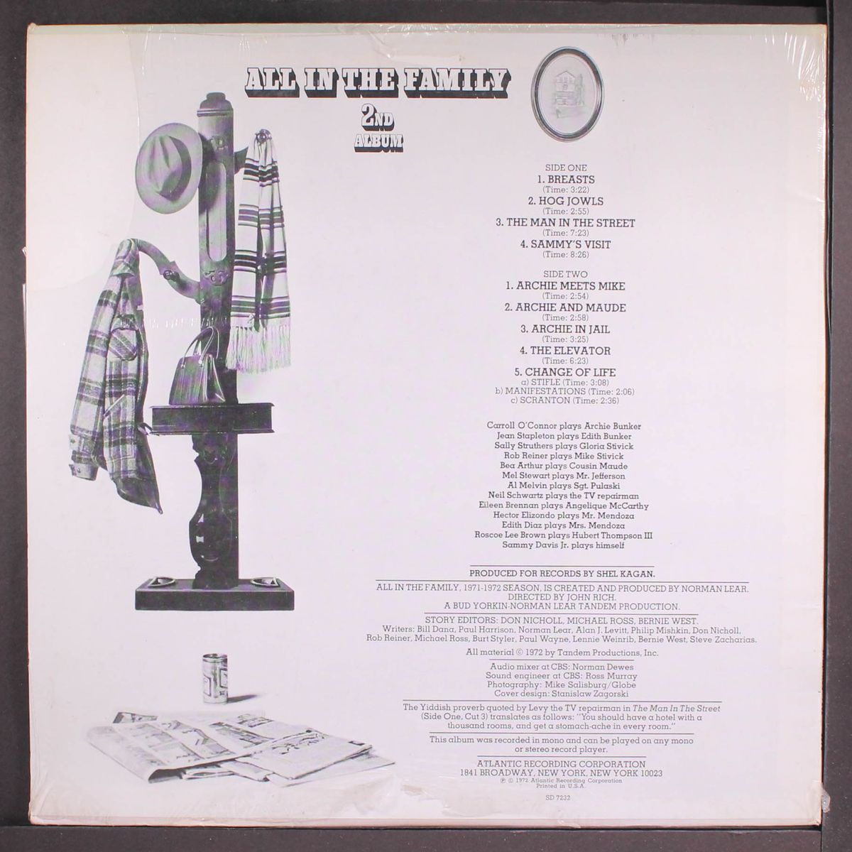 all in the family 2nd album by TELEVISION CAST