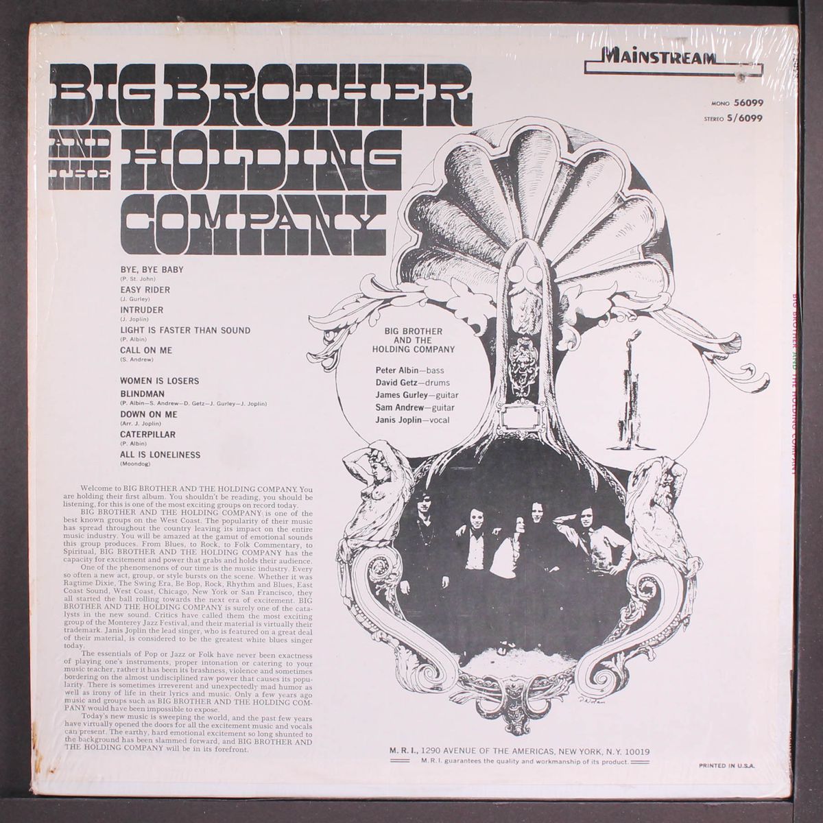 big brother & the holding company by BIG BROTHER & HOLDING COMPANY
