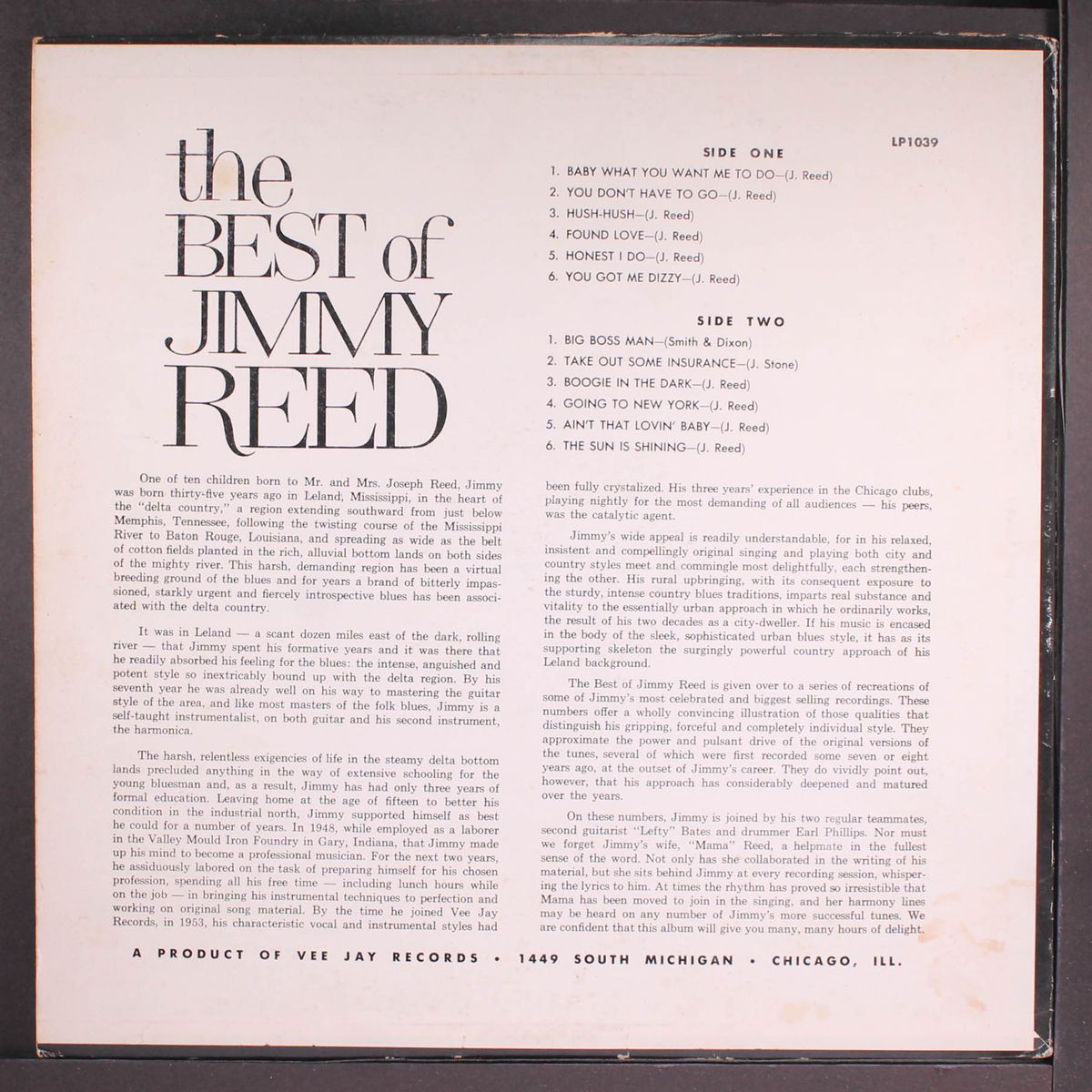 best of by JIMMY REED