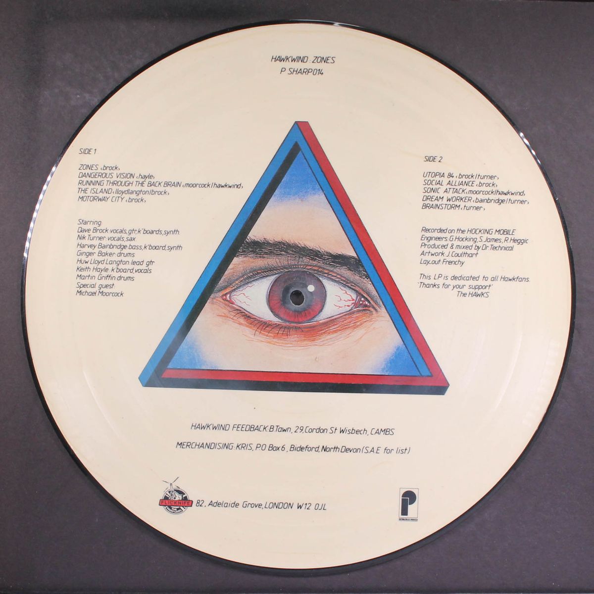 zones by HAWKWIND