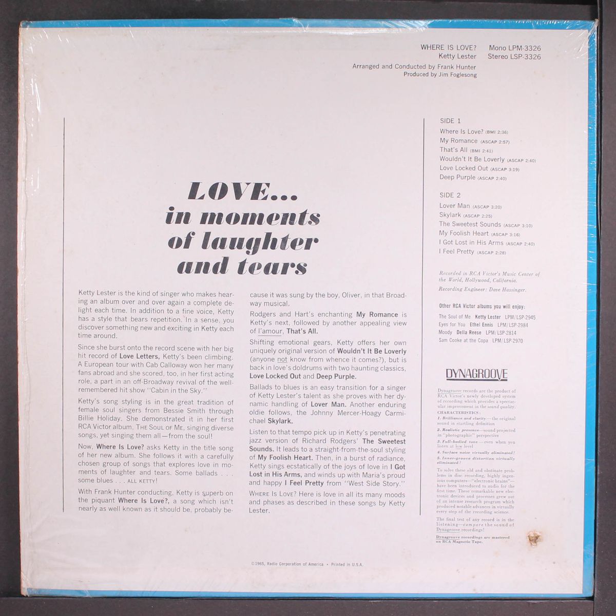 where is love? by KETTY LESTER