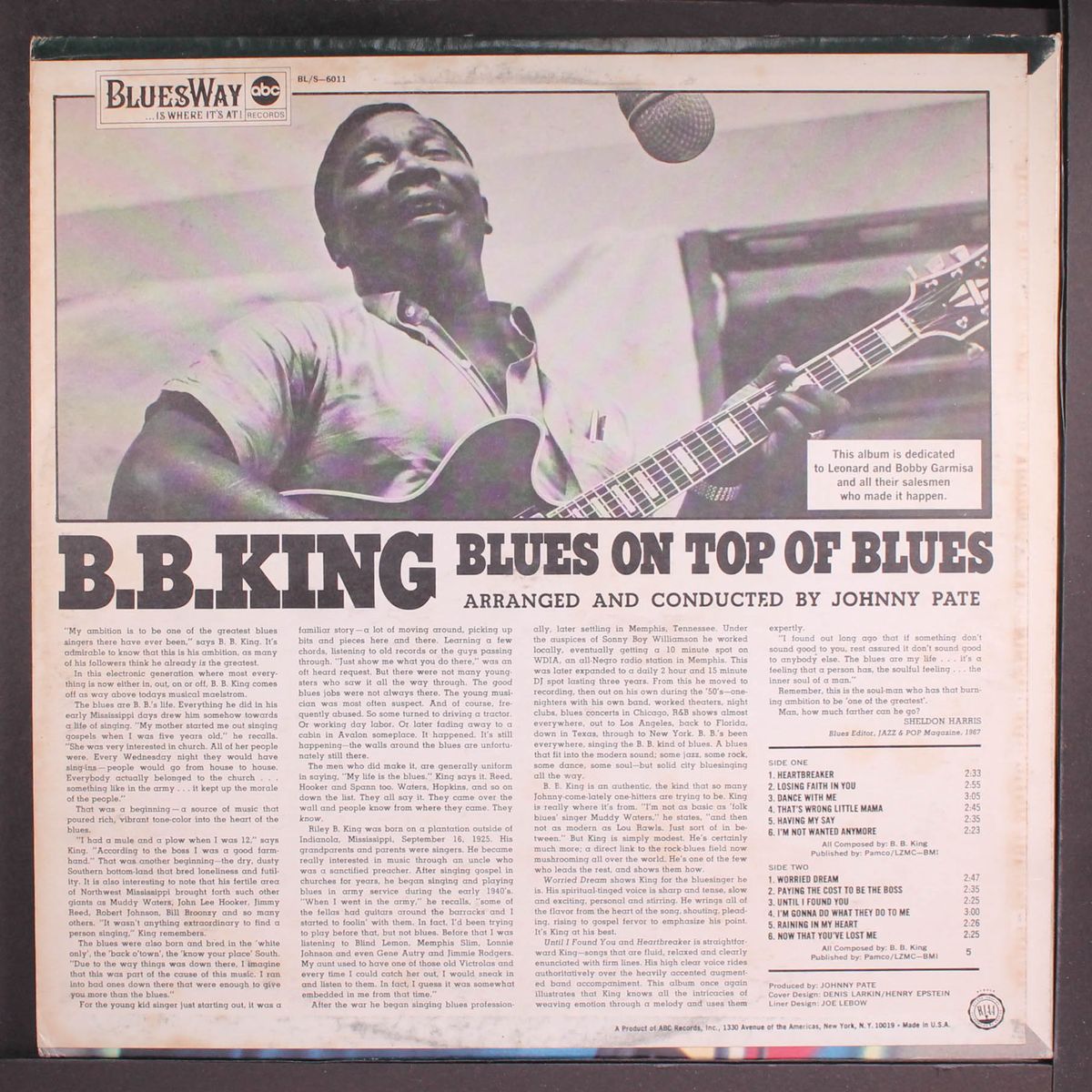 blues on top of blues by B.B. KING