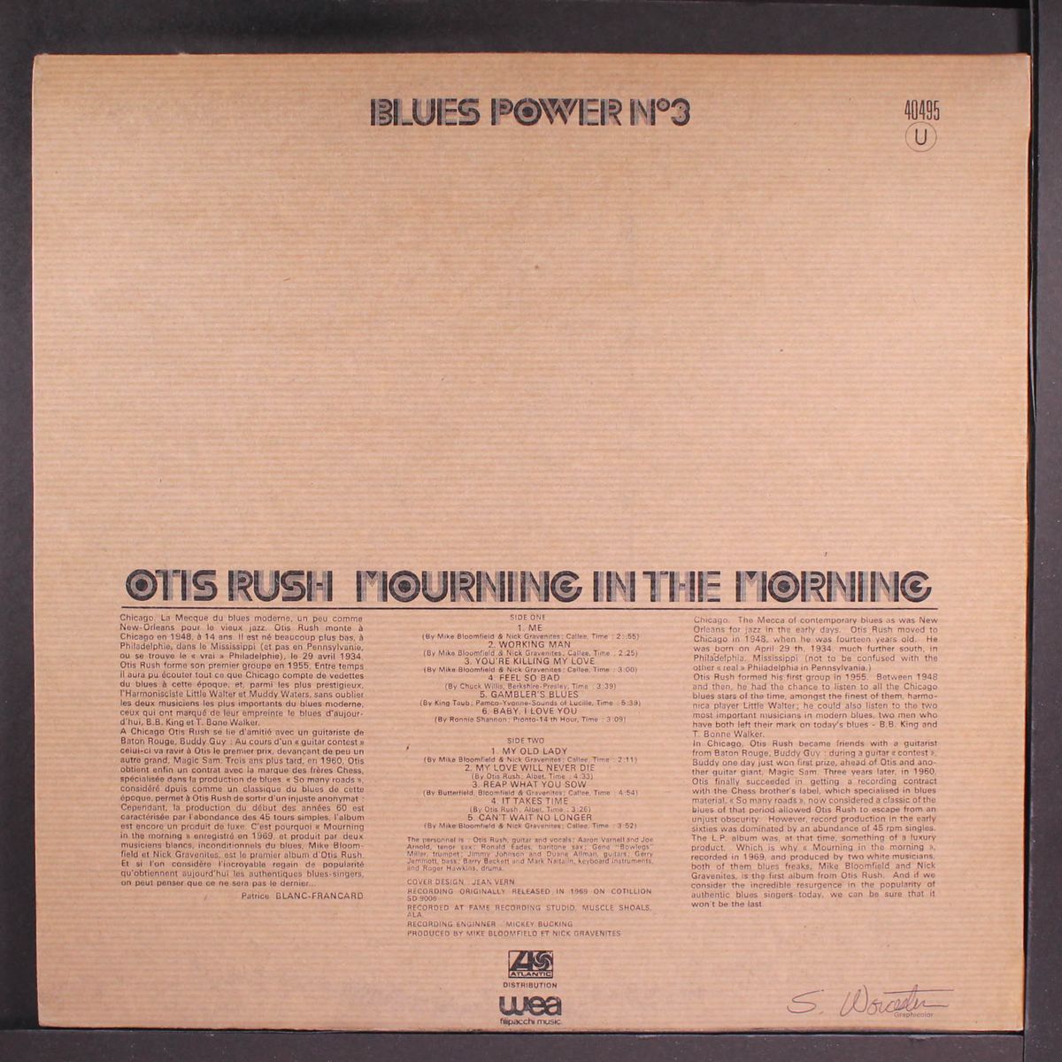 mourning in the morning by OTIS RUSH