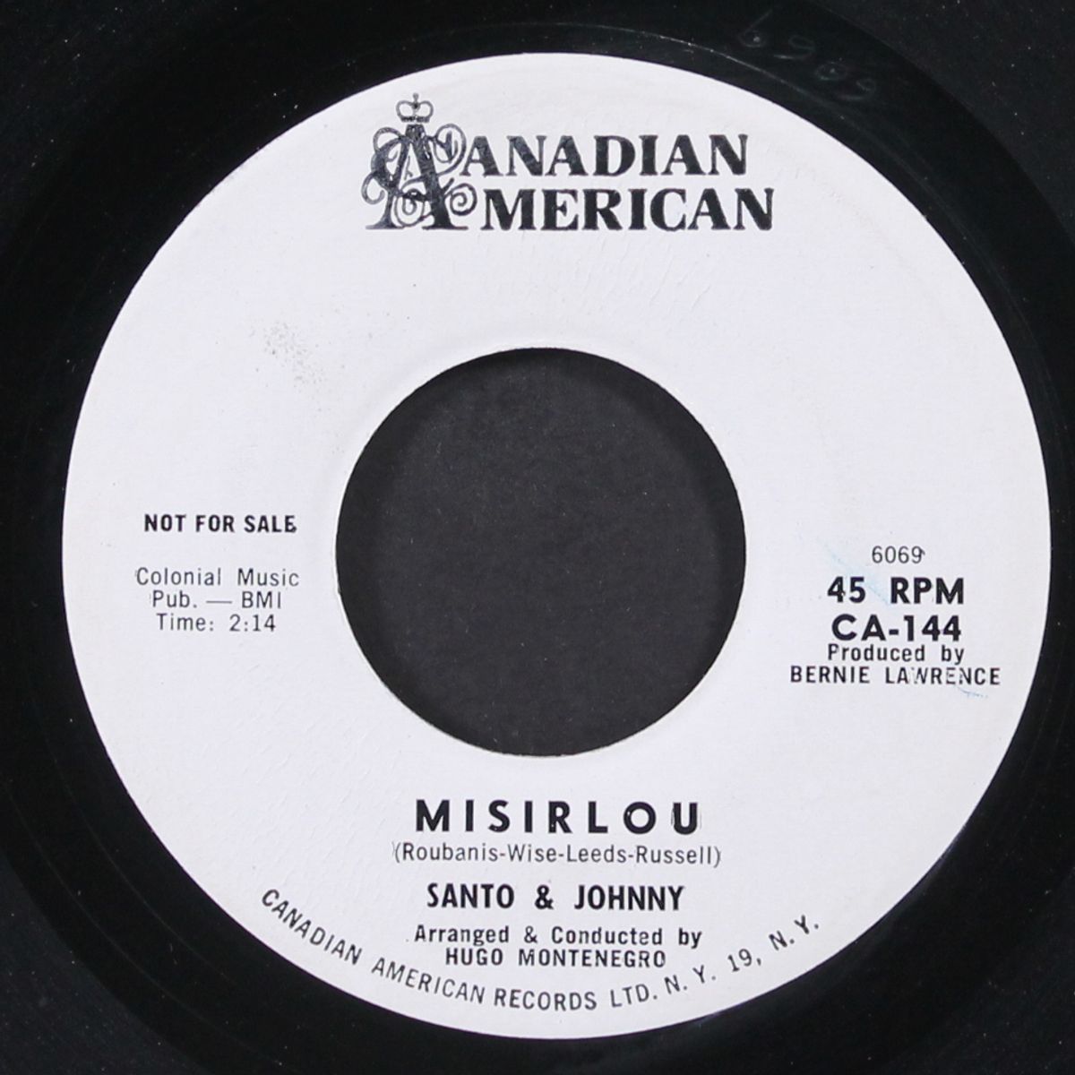 misirlou / tokyo twilight by SANTO & JOHNNY