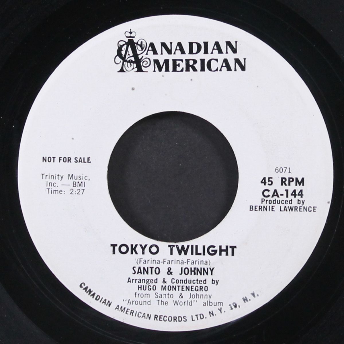 misirlou / tokyo twilight by SANTO & JOHNNY