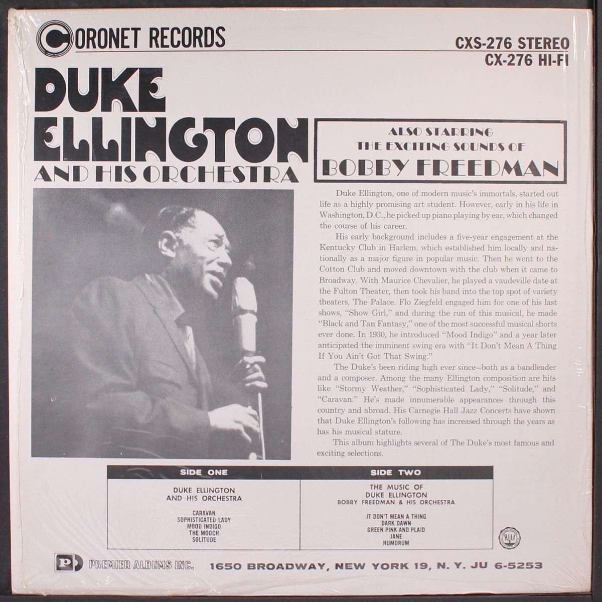and his orchestra by DUKE ELLINGTON