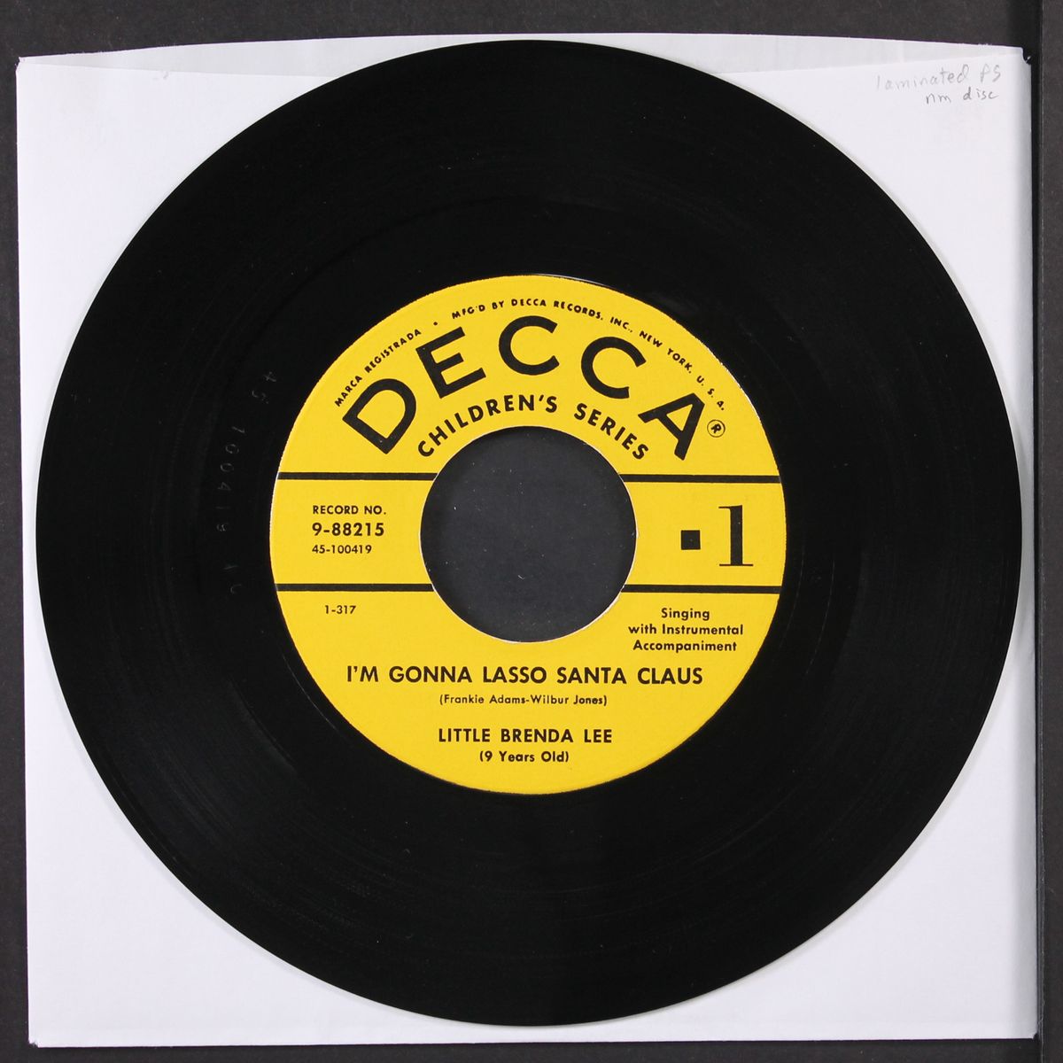 i'm gonna lasso santa claus by LITTLE BRENDA LEE