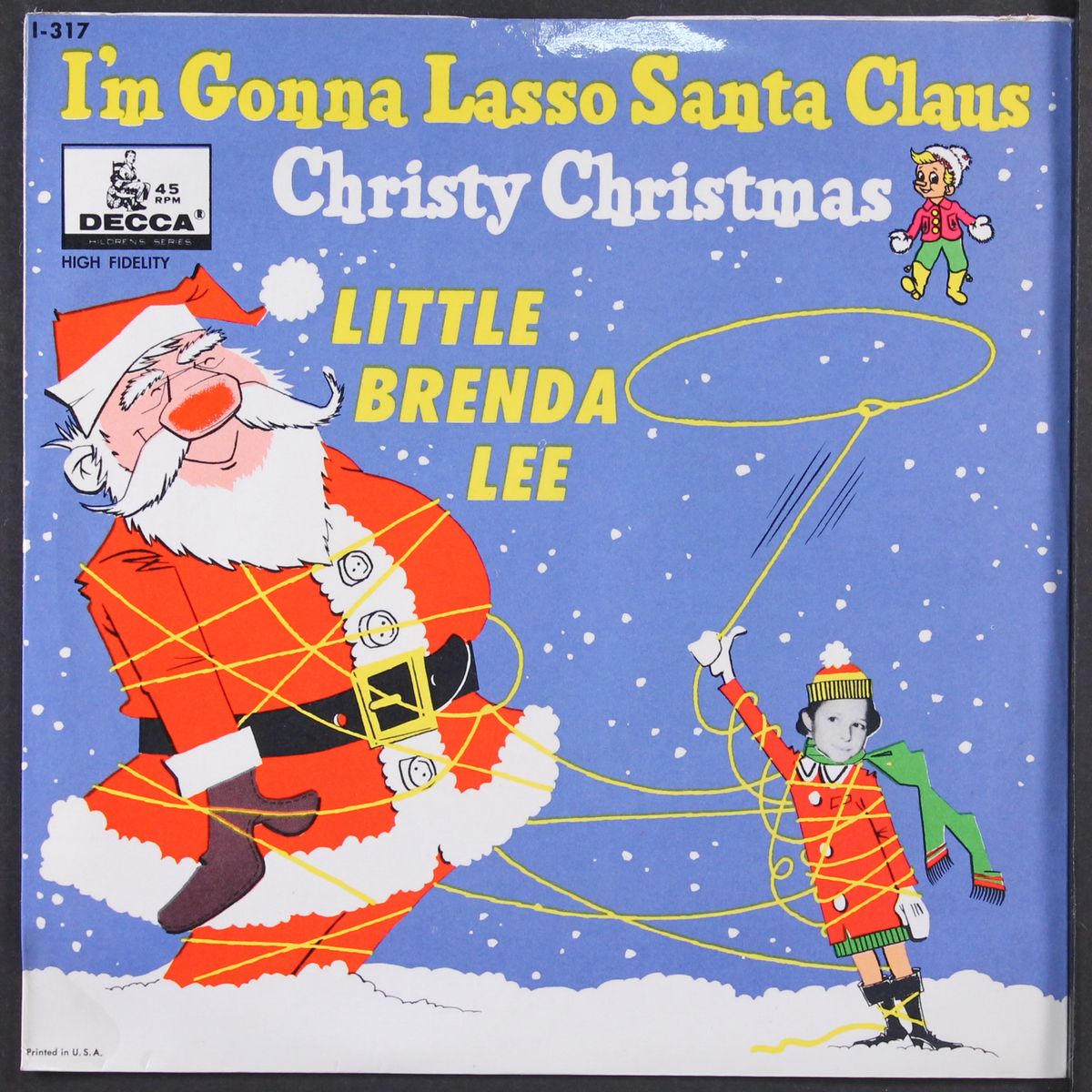 i'm gonna lasso santa claus by LITTLE BRENDA LEE