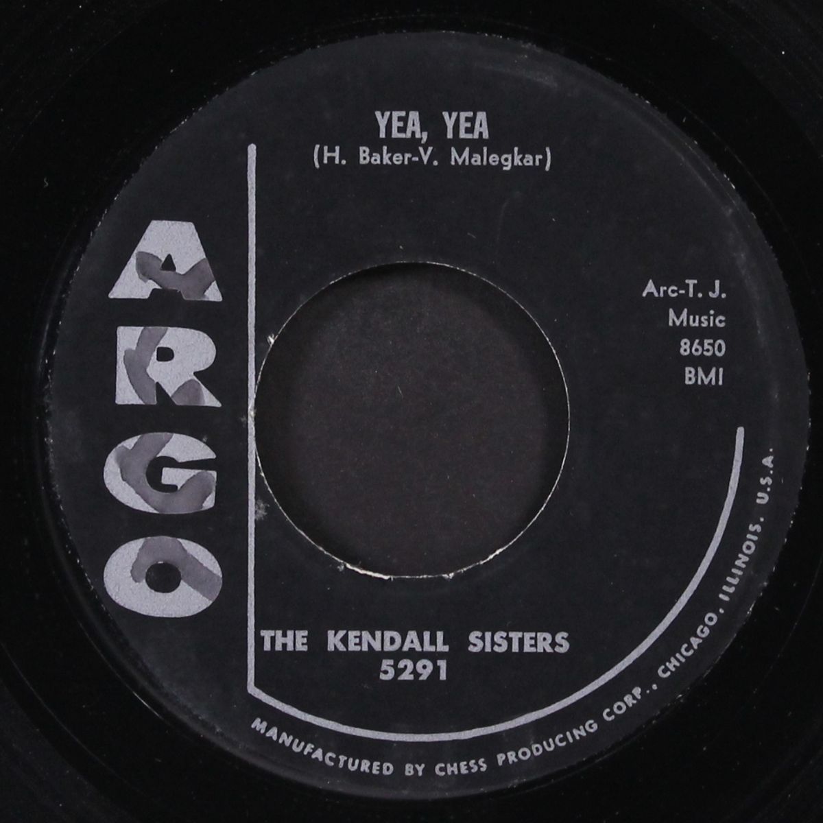 won't you be my baby / yea, yea by KENDALL SISTERS