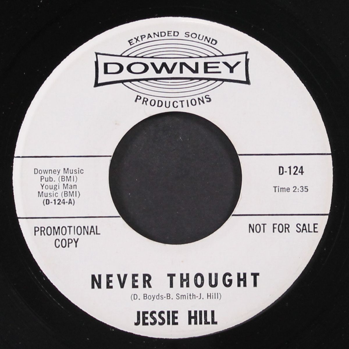 never thought / t.v. guide by JESSE HILL