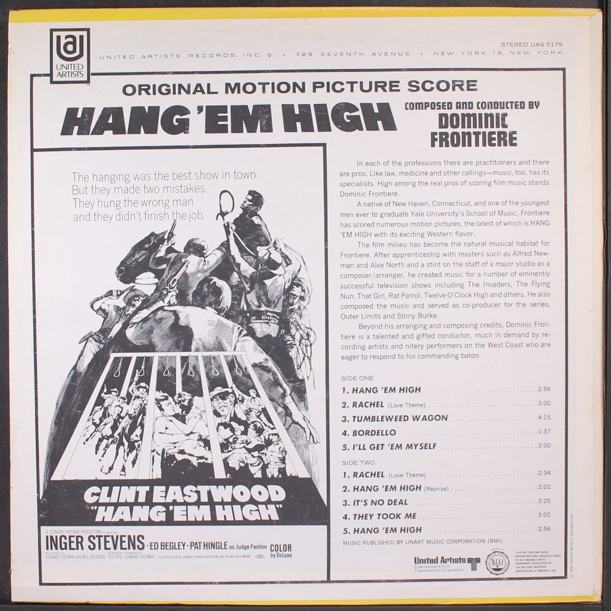 hang 'em high by SOUNDTRACK