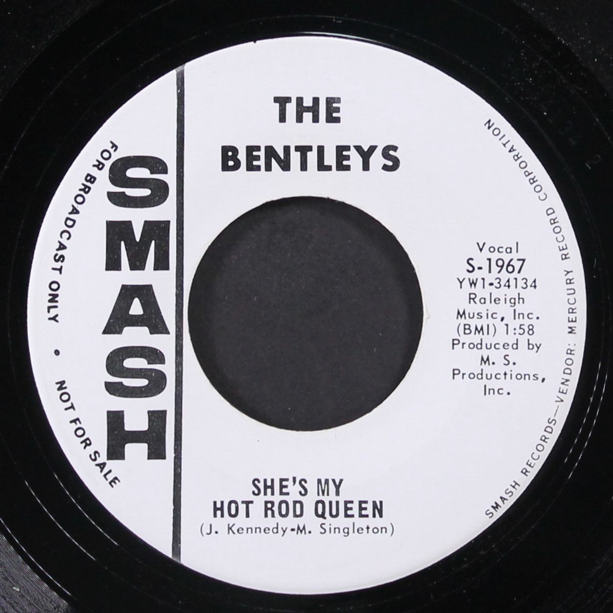 she's my hot rod queen / why does everybody want to hold my baby by BENTLEYS