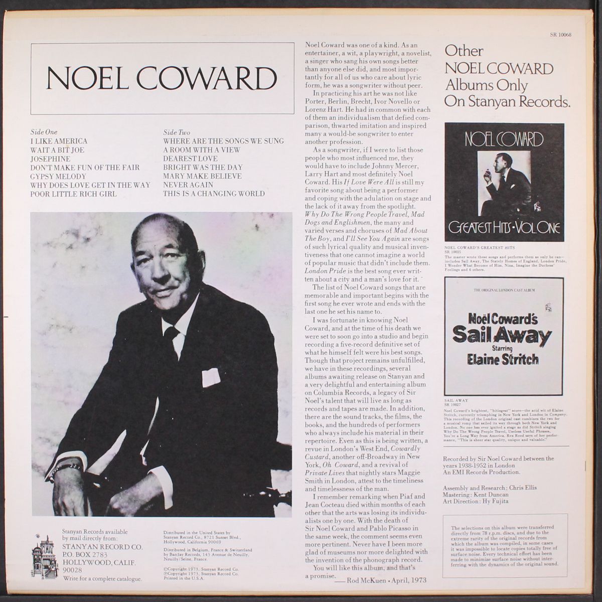 (1899-1973) by NOEL COWARD