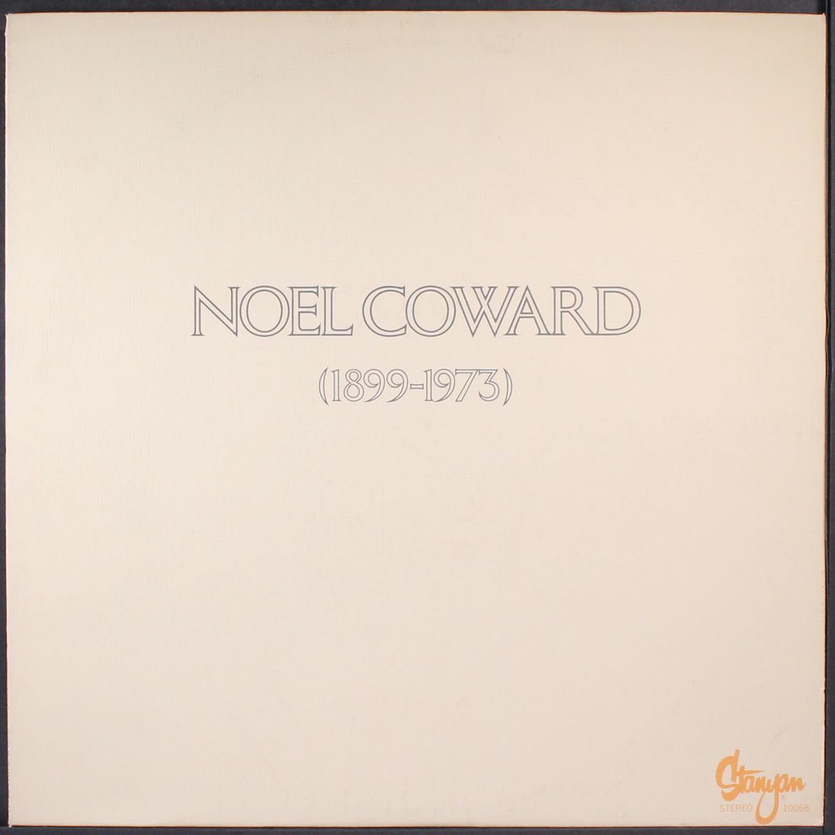 (1899-1973) by NOEL COWARD
