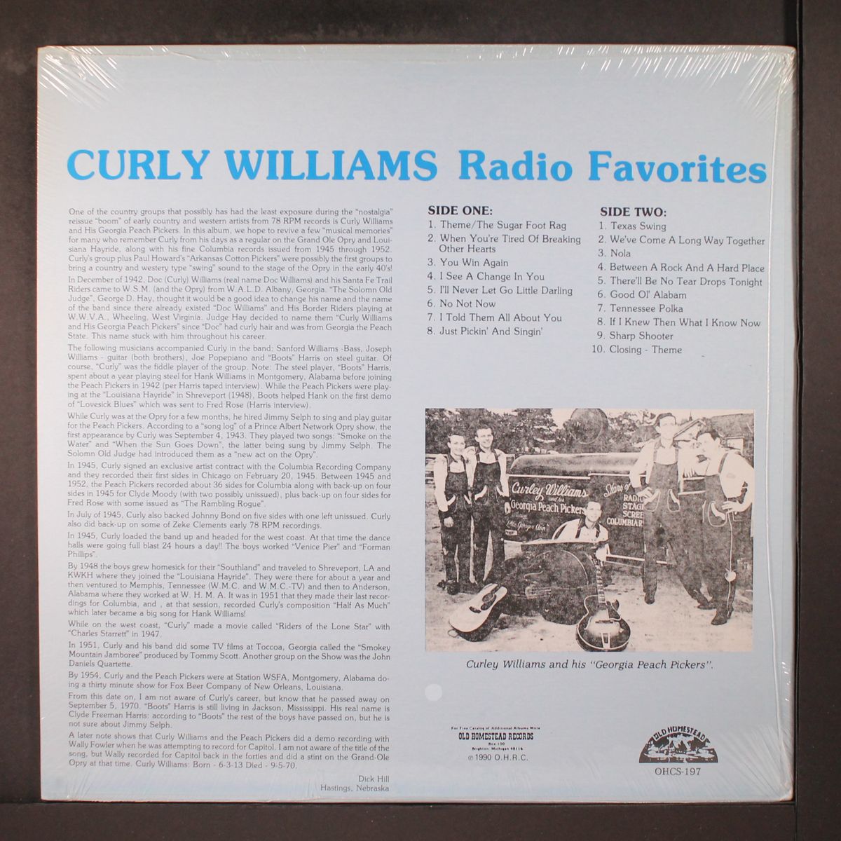 radio favorites by CURLEY WILLIAMS