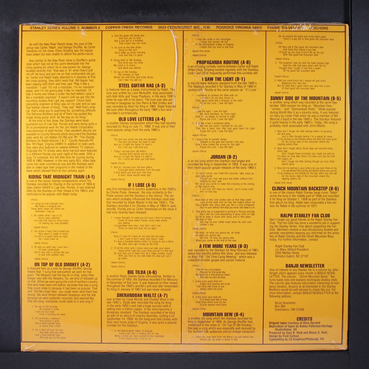 vol. 2, number 2; oak leaf park, 1961 by STANLEY BROTHERS