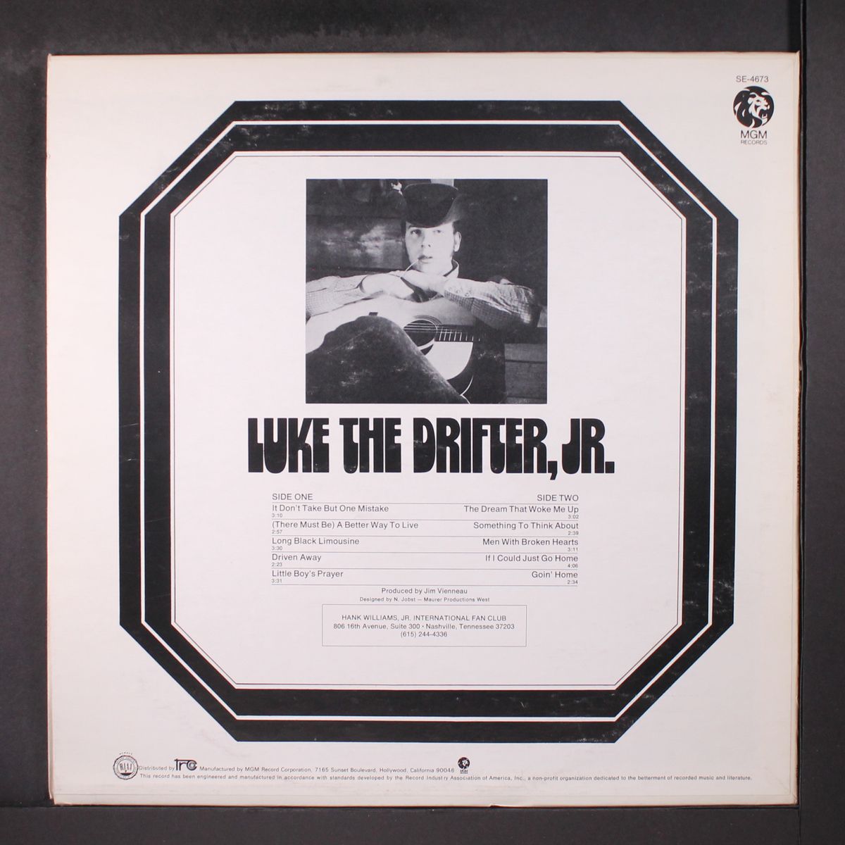 luke the drifter, jr. by HANK WILLIAMS, JR.