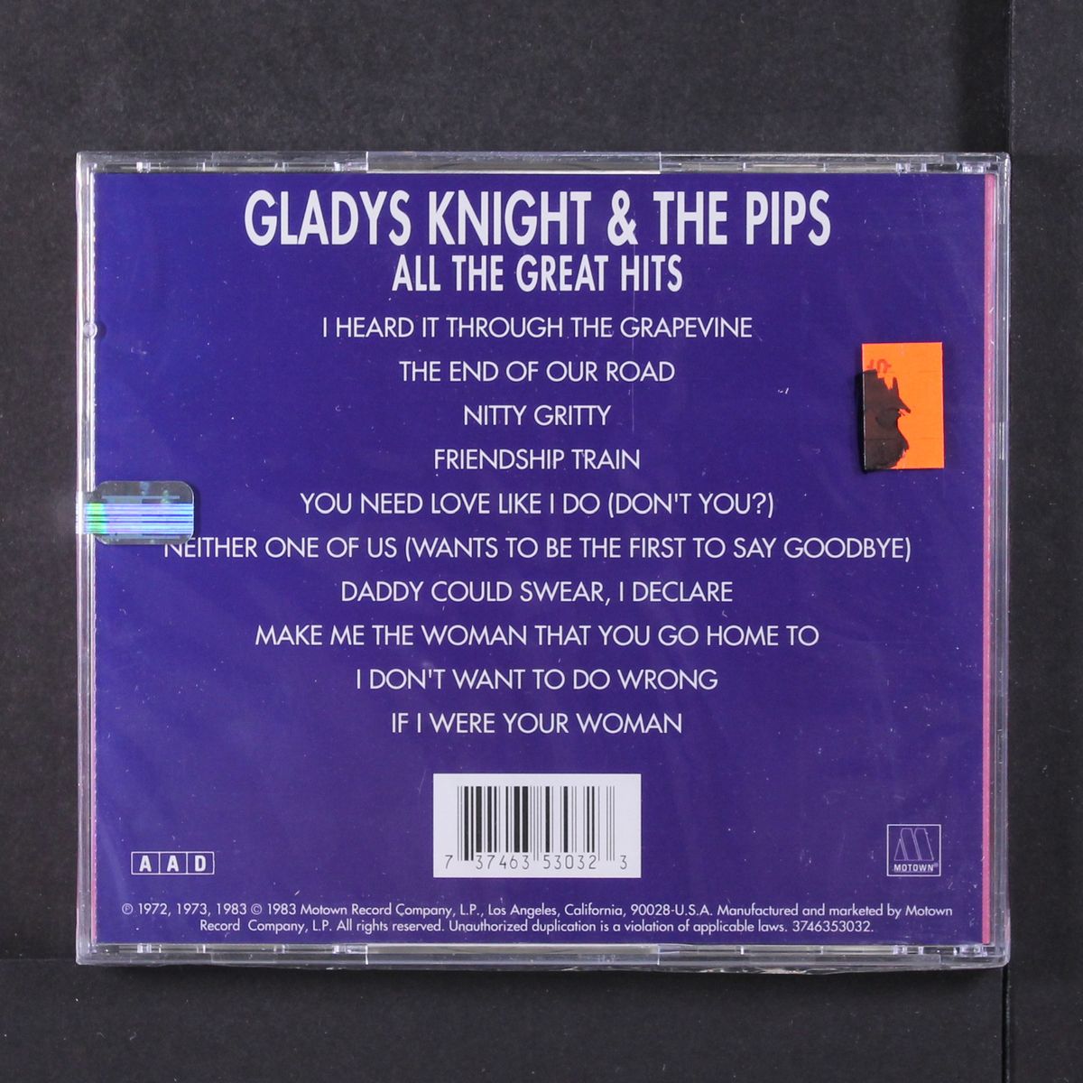 all the great hits by GLADYS KNIGHT & THE PIPS