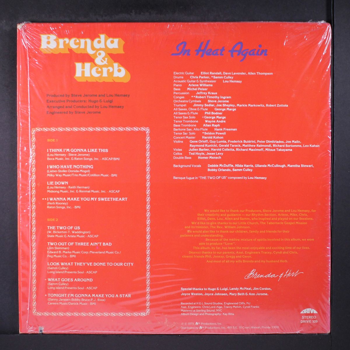 in heat again by BRENDA & HERB