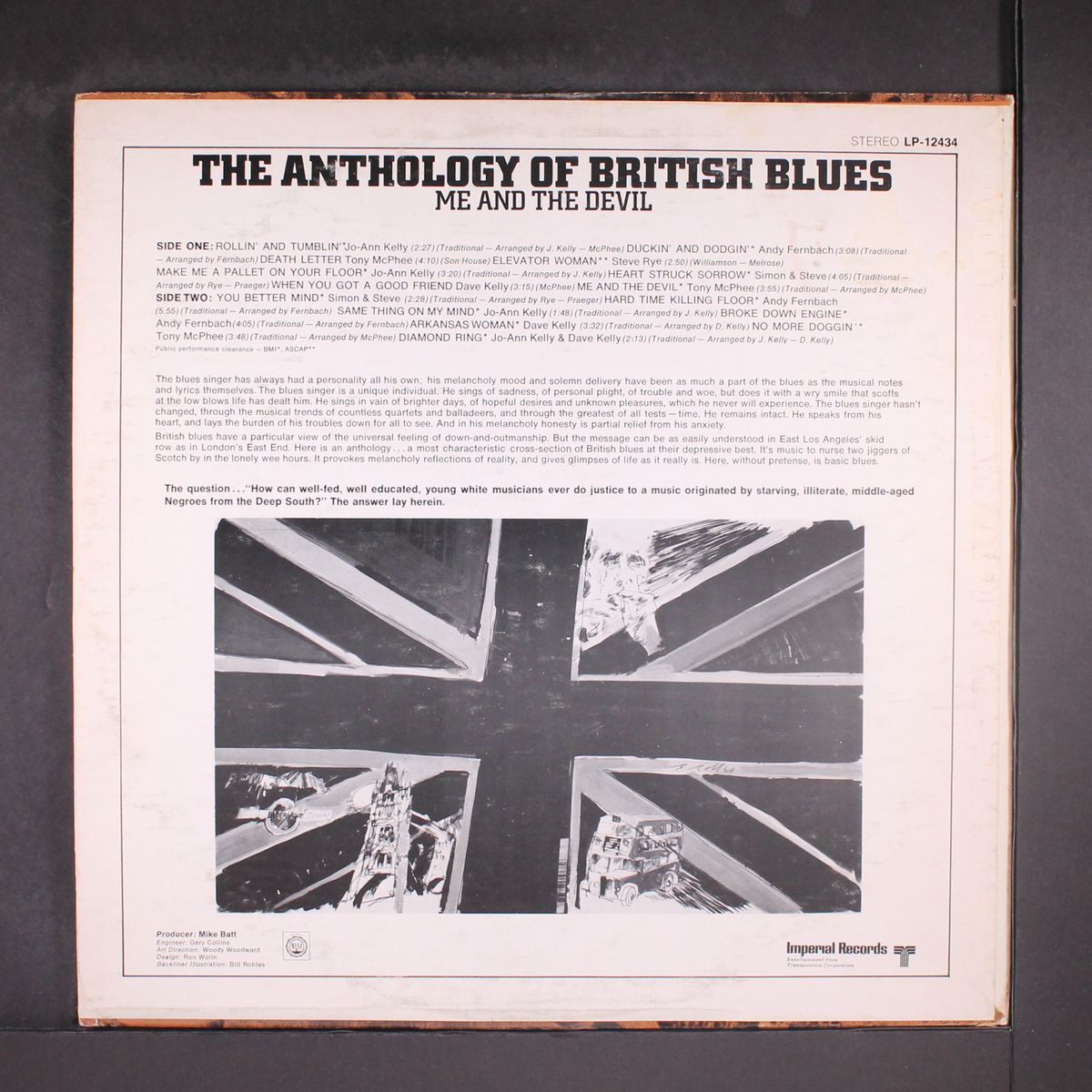 me & the devil, anthology of british blues by VARIOUS