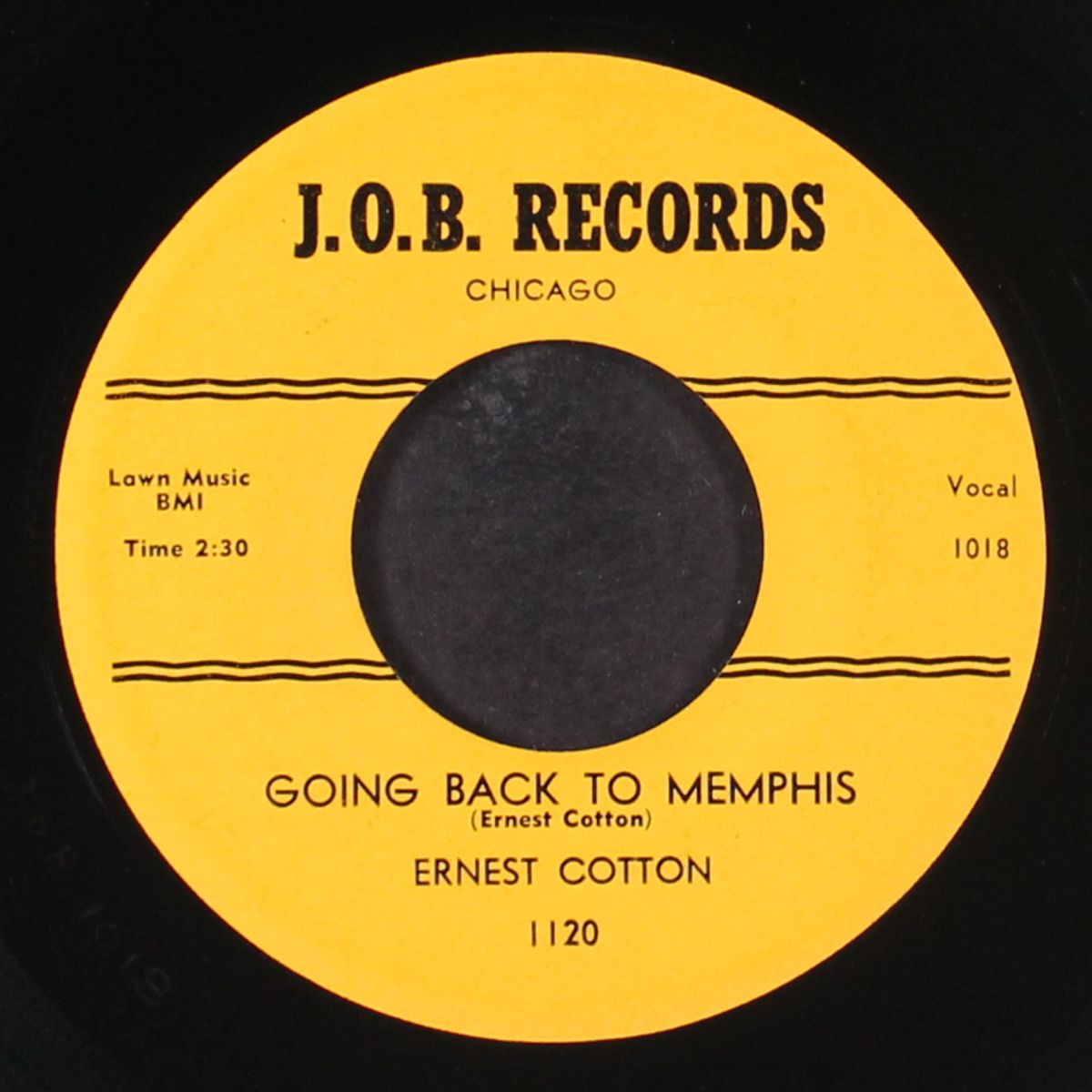 going back to memphis / uh'm beautiful by ERNEST COTTON