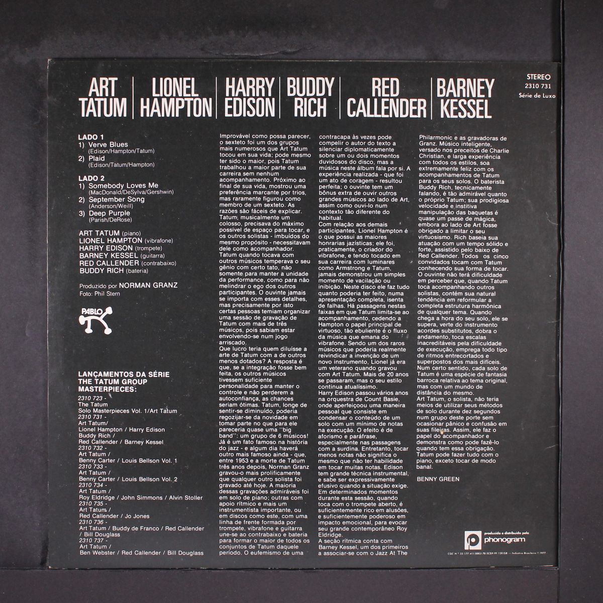 the tatum group masterpieces by ART TATUM