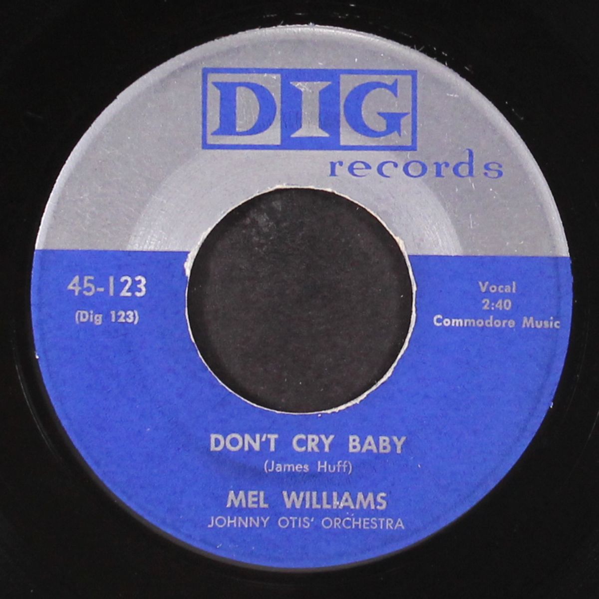don't cry baby / my love by MEL WILLIAMS