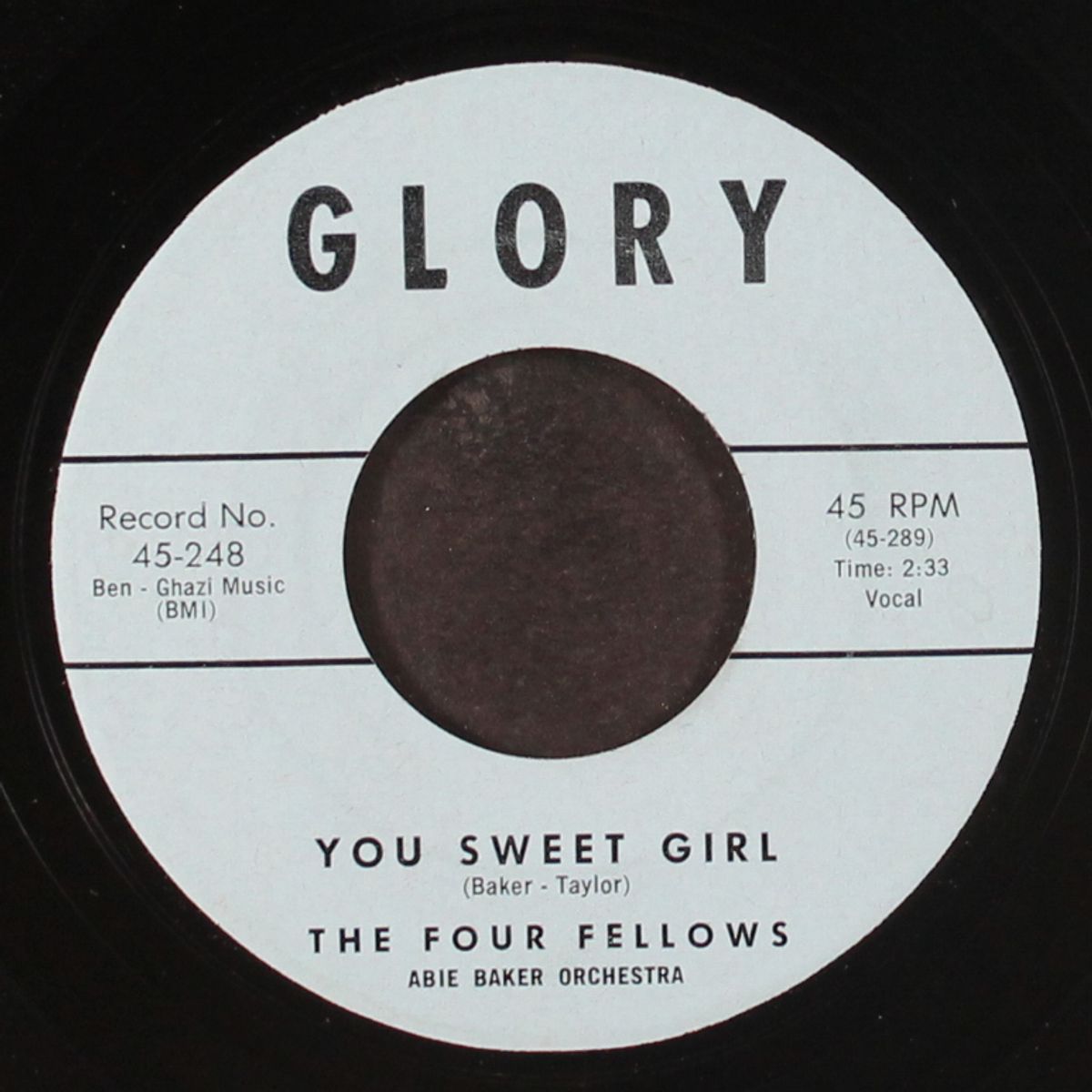 you don't know me / you sweet girl by FOUR FELLOWS