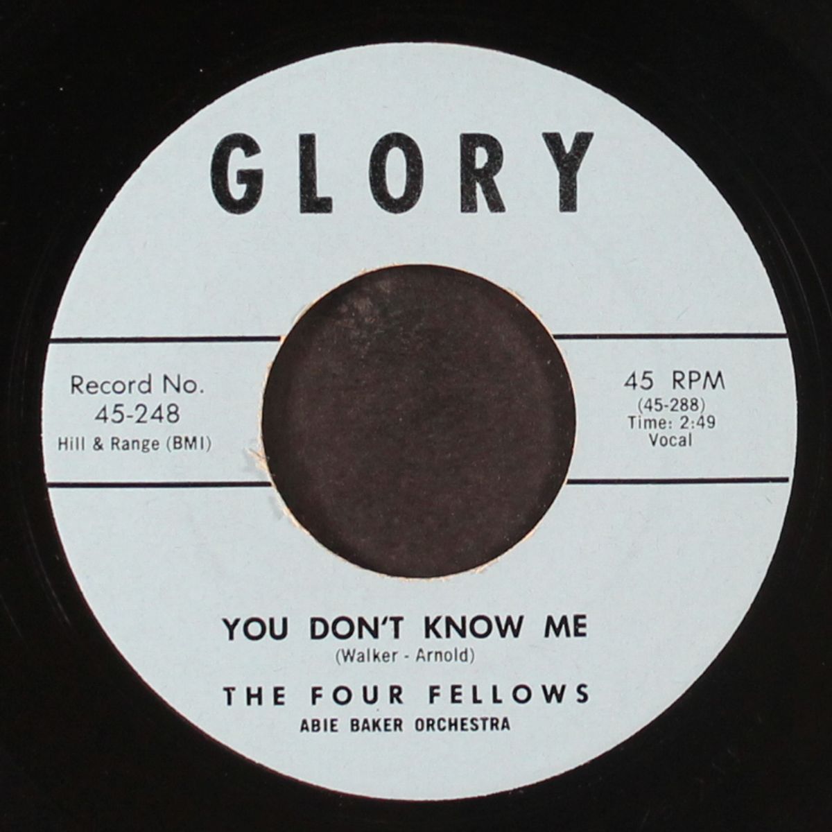 you don't know me / you sweet girl by FOUR FELLOWS