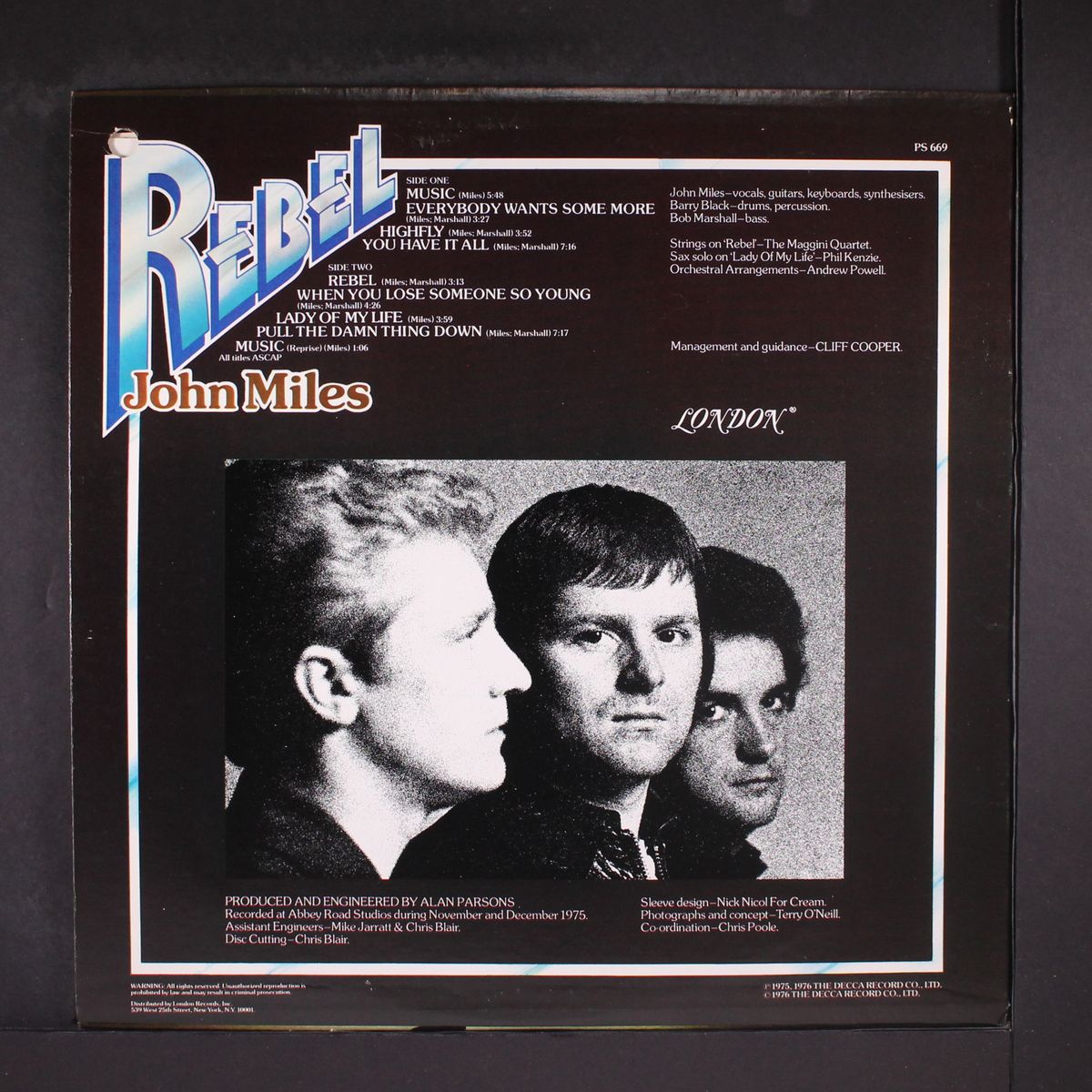 rebel by JOHN MILES