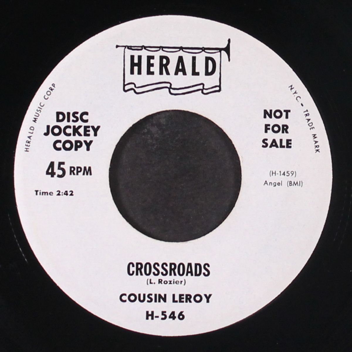 waitin' at the station / crossroads by COUSIN LEROY