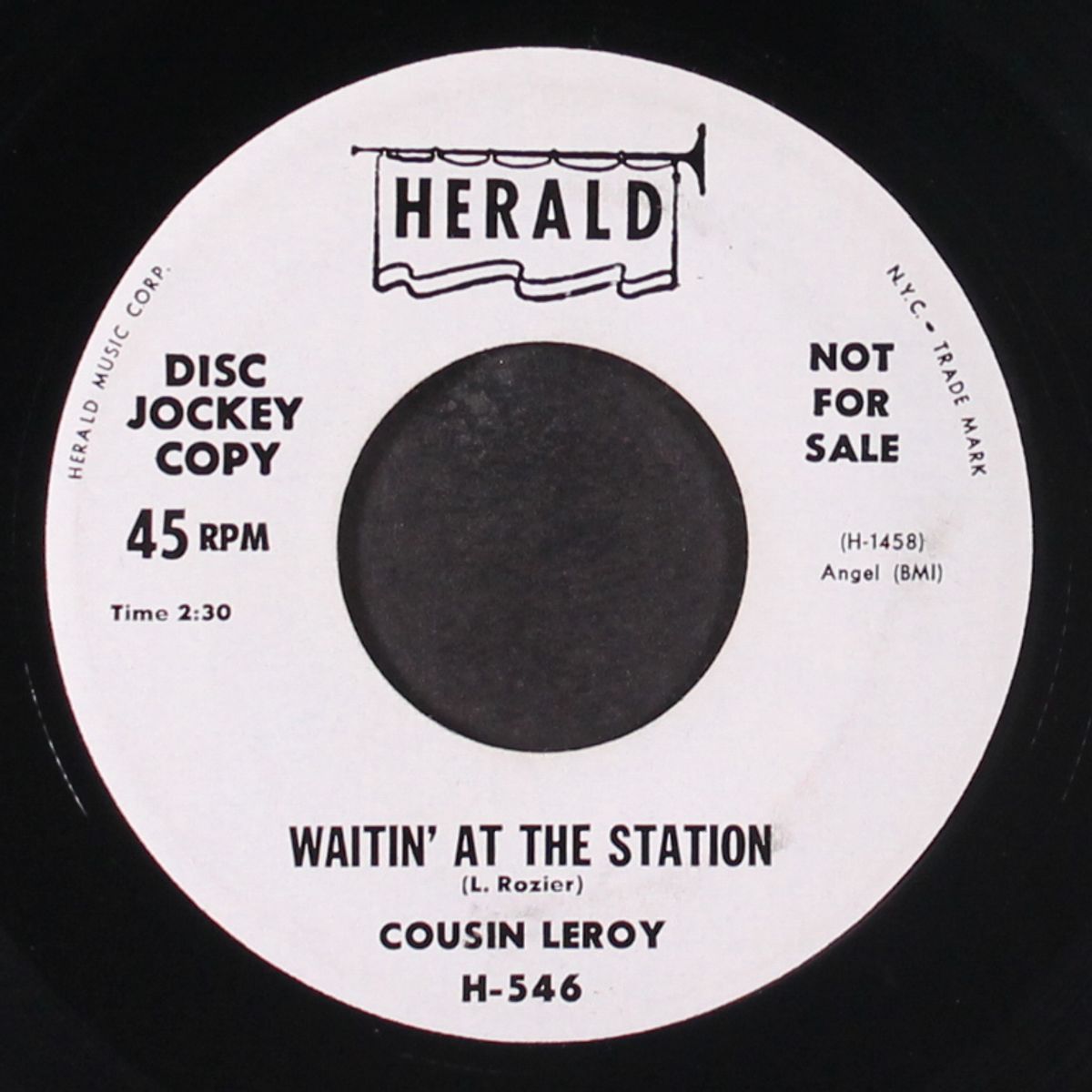 waitin' at the station / crossroads by COUSIN LEROY