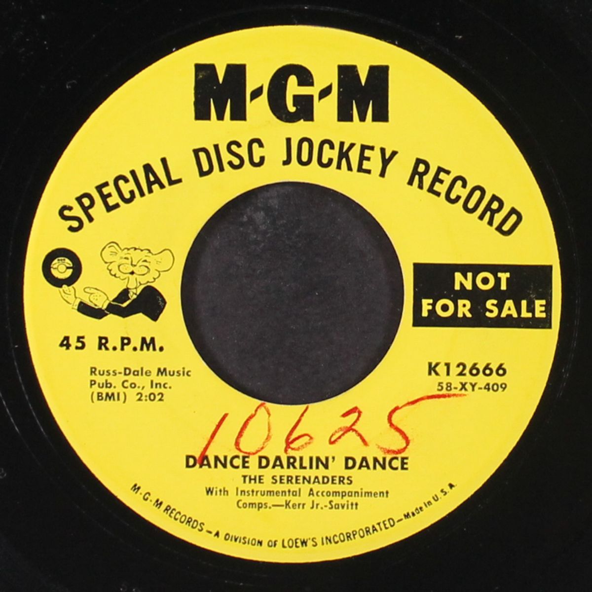 give me a girl / dance darlin' dance by SERENADERS