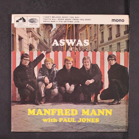 MANFRED MANN WITH PAUL JONES