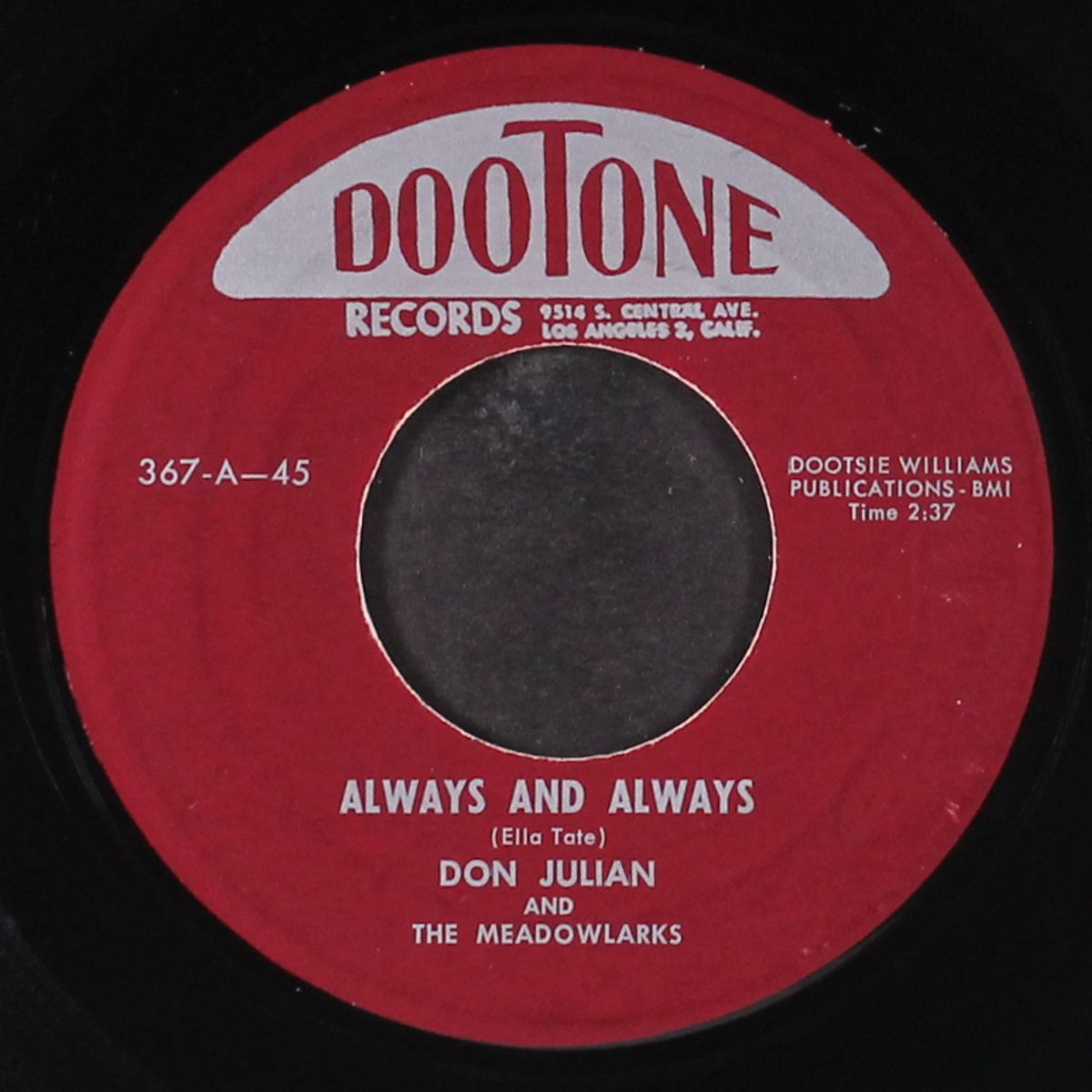 i got tore up / always and always by DON JULIAN & MEADOWLARKS