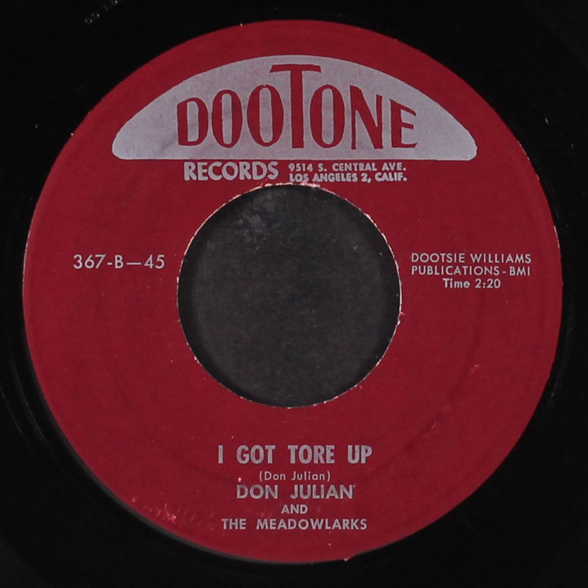 i got tore up / always and always by DON JULIAN & MEADOWLARKS