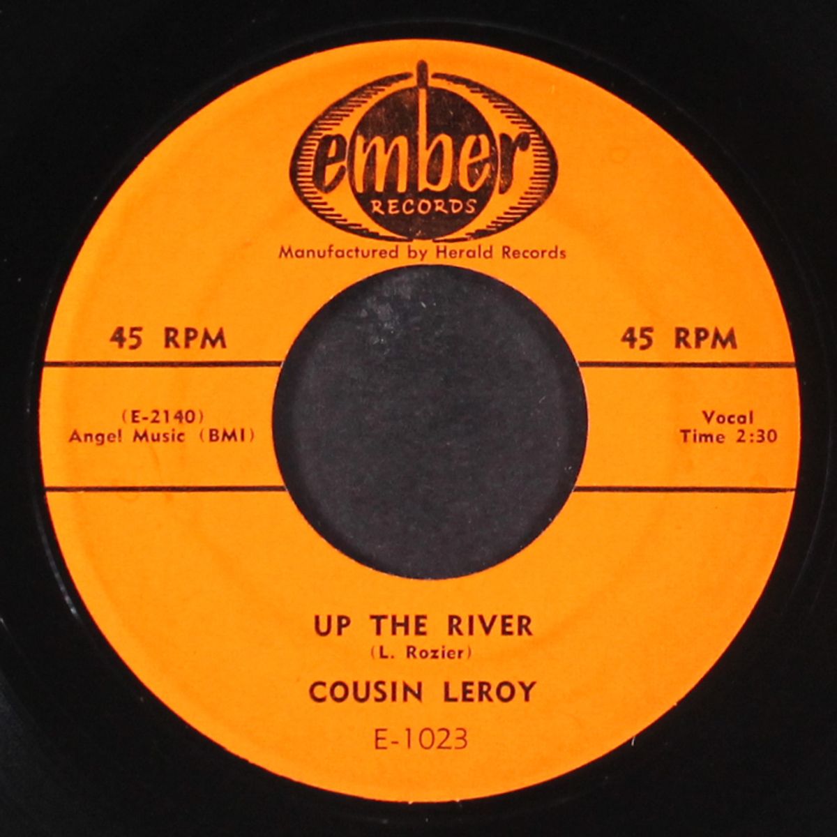 i'm lonsome / up the river by COUSIN LEROY