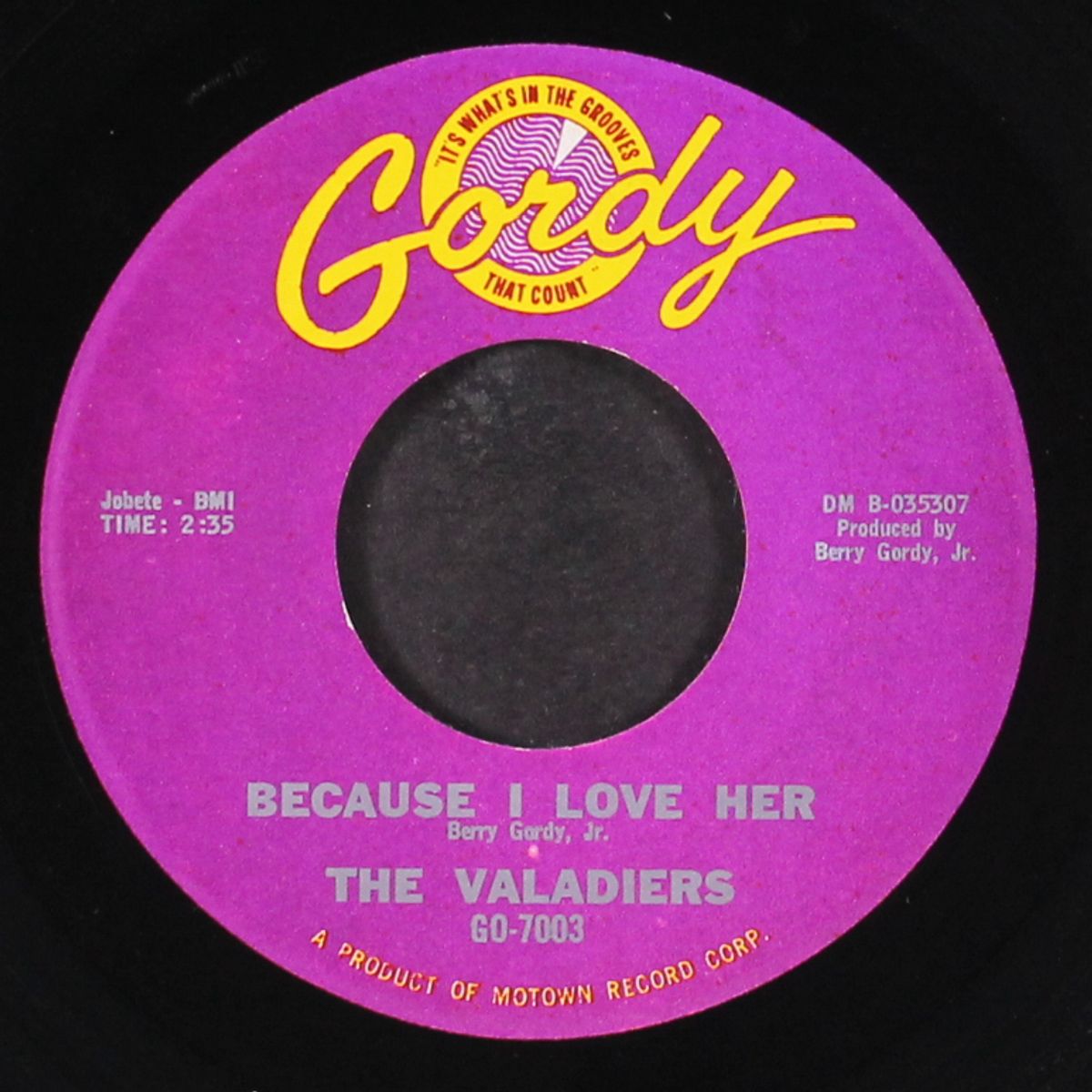 while i'm away / because i love her by VALADIERS