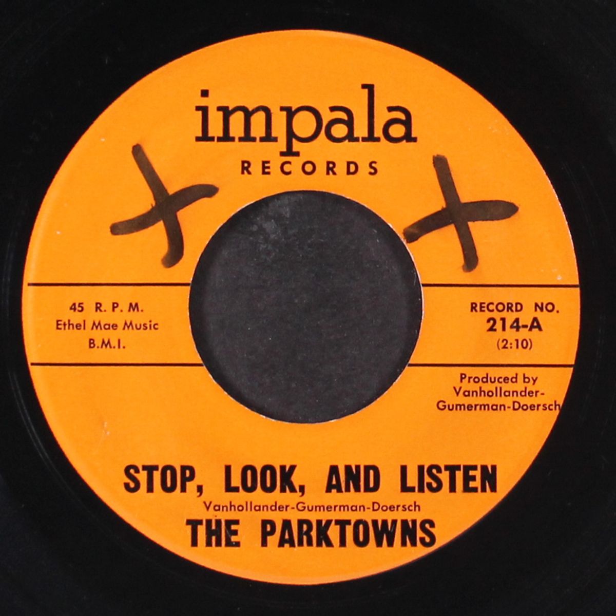you hurt me inside / stop, look, and listen by PARKTOWNS