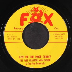 PEE WEE CRAYTON & IMPERIALS