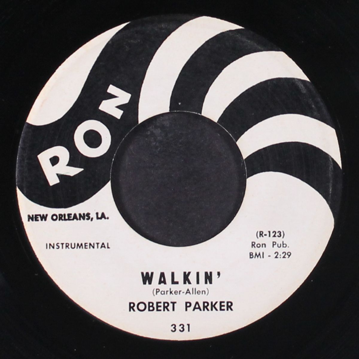 walkin' / across the track by ROBERT PARKER