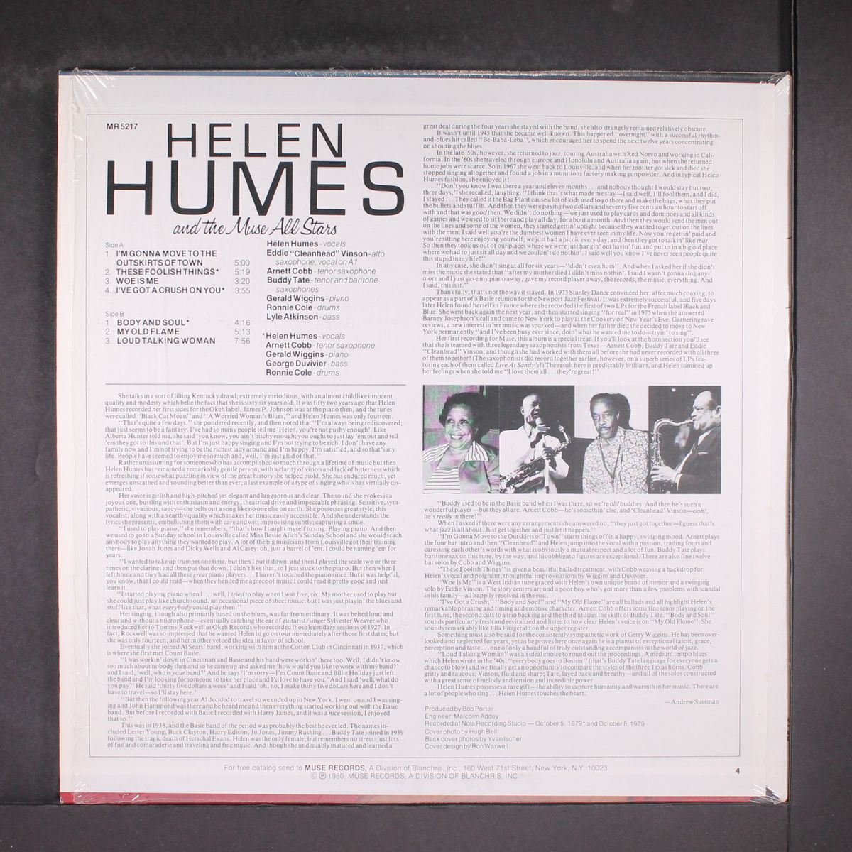 and the muse all stars by HELEN HUMES
