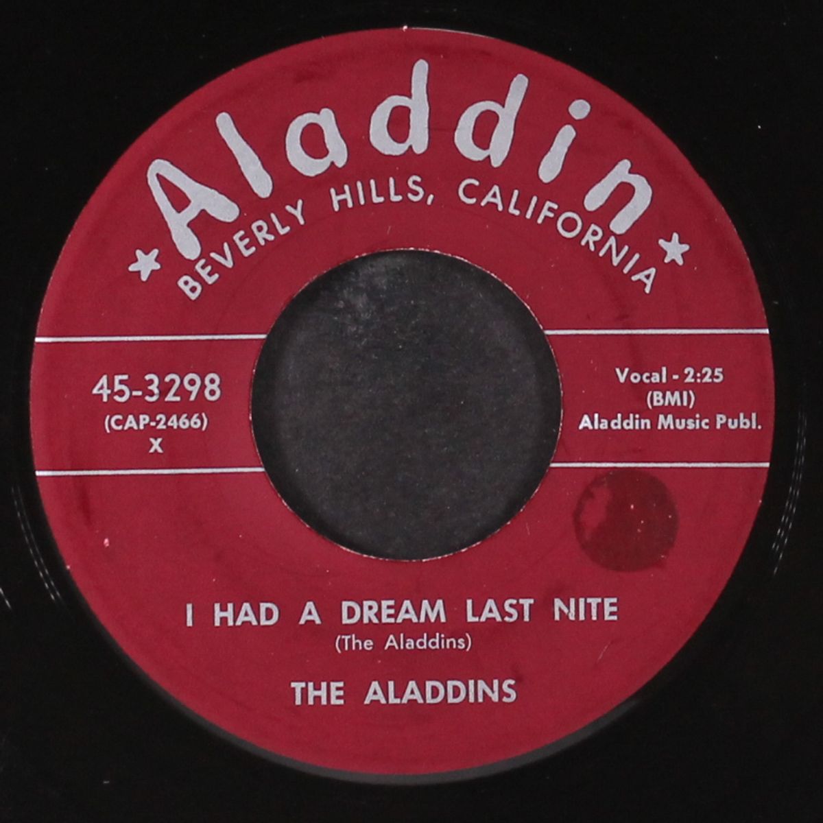 i had a dream last nite / get off my feet by ALADDINS